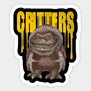 Critters Vintage 80s Cult Monster Horror Sticker